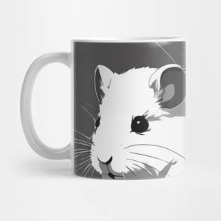 Hamsters Shadow Silhouette Anime Style Collection No. 21 Mug